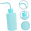 Rinse Bottles for Eyelash Extensions 4pcs 250ml Plastic Squeeze Bottles with Elbow Tip 6