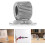 5pcs Self-Adhesive Wear-Resistant Iron Pen Clips with Rotatable Single Hole Lanyard Loop 8