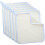4pcs Exfoliating Bath Cloth Square Bath Towel Quick Dry Scrub Face Cloth Short Loop Design 3