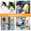 5pcs 250ml Refillable Plastic Spray Bottles Hairdressing Sprayers Salon Barber Tools 4