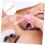 4pcs Eyebrow Tweezers Comb End for Precise Brow Shaping Professional Beauty Tools 7