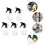 5pcs 250ml Refillable Plastic Spray Bottles Hairdressing Sprayers Salon Barber Tools 5