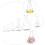 5pcs Borosilicate Glass Conical Flask Set Thickened Wide Neck Erlenmeyer Flat Bottom Laboratory Glassware 5