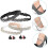 4pcs Lace up Elastic Replacement Shoe Straps for High Heels Decorative Studs Fixing Shoe Strap 6