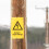 5Pcs High Voltage Warning Labels 60X44Mm Electric Shock Sign Decals Electrical Panel Stickers 5