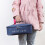 Sac isotherme bleu portable pour plats à four 2