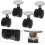 4pcs Small Adhesive Wheels Mini Sticky Pulley Casters Rotation for Table Trash Can 2