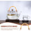 4pcs Replaceable Teapot Grip Bamboo and Metal Kettle Handles Strong Support Easy to Install Suitable 8