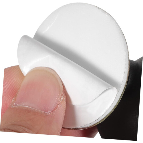 4pcs Small Adhesive Wheels Mini Sticky Pulley Casters Rotation for Table Trash Can 2