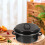 Roasting Pan with Lid and Rack 16x13x5 inches 3