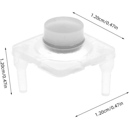 40Pcs Silicone Small Push Button Switch Replacement for Digital Door Locks and Rice Cookers 1