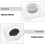 40Pcs Silicone Small Push Button Switch Replacement for Digital Door Locks and Rice Cookers 3