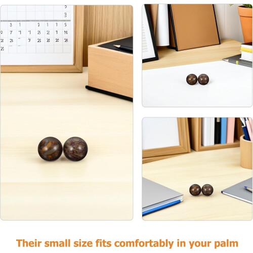 4pcs Hand-playing Balls Baoding Chinese Balls for Hand Finger Wrist Muscles Exercise Massage Tools 2