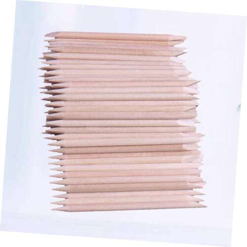 500pcs Essential Manicure Tool Beauty Wood Sticks Multi-function Wax Applicator Sticks Cuticle for Finish 2
