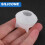 DIY Silicone Drawer Knob Molds Set Screws for Resin Handle Making, 4pcs Polyhedral Mold Kit 4