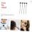 4 Sets Blind Baton Eye Occluder Test Tool Handheld Pointer for Eye Chart Accessories Testing Tool 6