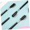 Metal Eyelash Comb and Lash Separator Tool 4pcs Long Handle Eye Lash Separation Brush 3