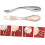 Lot de 2 bâtonnets de massage pour les yeux et le visage (rouge) 3