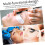 Metal Eyelash Comb and Lash Separator Tool 4pcs Long Handle Eye Lash Separation Brush 6