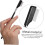 Metal Eyelash Comb and Lash Separator Tool 4pcs Long Handle Eye Lash Separation Brush 7