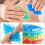 4pcs Lip-shaped Cooling Ice Pack Gel Pouches Reusable Eye Brightening Gel 4