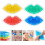 4pcs Lip-shaped Cooling Ice Pack Gel Pouches Reusable Eye Brightening Gel 7