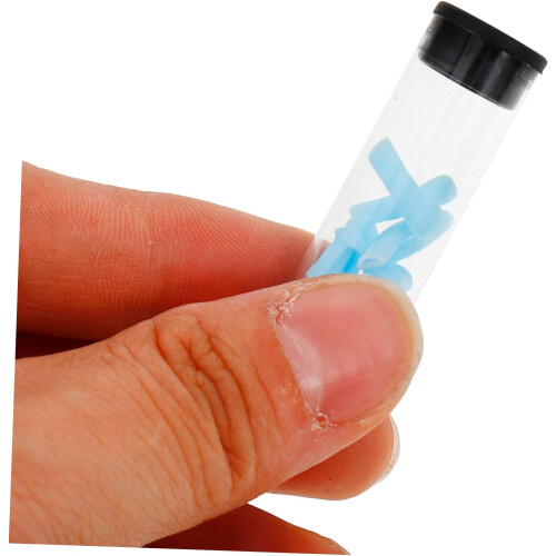 4sets Replacement Ear Spoon Tips Ear Cover for Wax Removal Silicone Tips Refills Supplies 2