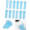 4sets Replacement Ear Spoon Tips Ear Cover for Wax Removal Silicone Tips Refills Supplies 6