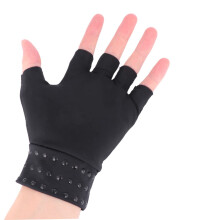 Lot de 3 paires de gants de compression demi-doigts pour le soin de l'arthrite, pour une récupération et une protection chaude