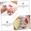 Nagelset mit rotem Pinsel, Gelstift, Nagellacklampe 3