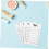 4pcs Acrylic Eyelash Extensions Tray with Stable Stand Handheld Lash Holder False Lash Pallet Display Board 5