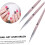 Nagelset mit rotem Pinsel, Gelstift, Nagellacklampe 7