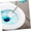 Replacement Brush 4pcs Plastic Heads for Bathroom Bowl Cleaning and Practical 5