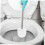 Replacement Brush 4pcs Plastic Heads for Bathroom Bowl Cleaning and Practical 7