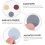 360sheets Sanding Discs Abrasive Discs Grit Hook and Loop Sanding Pads for Automotive Fine Sandpaper 6