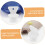 Lot de 5 bouchons de rechange étanches pour poches à eau et bouillottes. 3