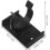 Cabinet Kickboard Clips with Semi Circular Opening 40 Sets Adjustable Black Abs 2