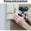 Cabinet Kickboard Clips with Semi Circular Opening 40 Sets Adjustable Black Abs 4