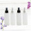4pcs Frosted Empty Spray Bottle Glass Makeup Refillable Cosmetic Container 3