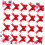 40pcs Pull Bowknots Snowflake Pattern Christmas Decorative Bows 3