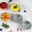 4pcs Pudding Mold Baking Mold 4pcs Aluminum Alloy Non-Stick Multi-Function Baking Accessory 7
