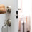 4pcs Door Ball Catch Stainless Steel Copper Adjustable Spring Concealed Design Hidden Positioning 5