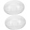 Hanger End Protective Caps Wire End Covers for Coat Hooks Laundry Racks 200 Pack Lightweight Plastic 2