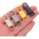 40Pcs Detachable Zipper Pull Replacement Tabs, Plastic Zipper Pullers Repair Kit 4