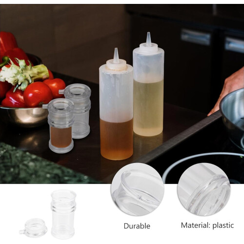 Ensemble de 3 flacons distributeurs d'huile d'olive au design compact, idéal pour la cuisine.