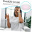 Hanger End Protective Caps Wire End Covers for Coat Hooks Laundry Racks 200 Pack Lightweight Plastic 3