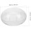 Hanger End Protective Caps Wire End Covers for Coat Hooks Laundry Racks 200 Pack Lightweight Plastic 4