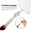 4pcs Telescoping Inspection Mirror LED Light Flexible Mirror 7
