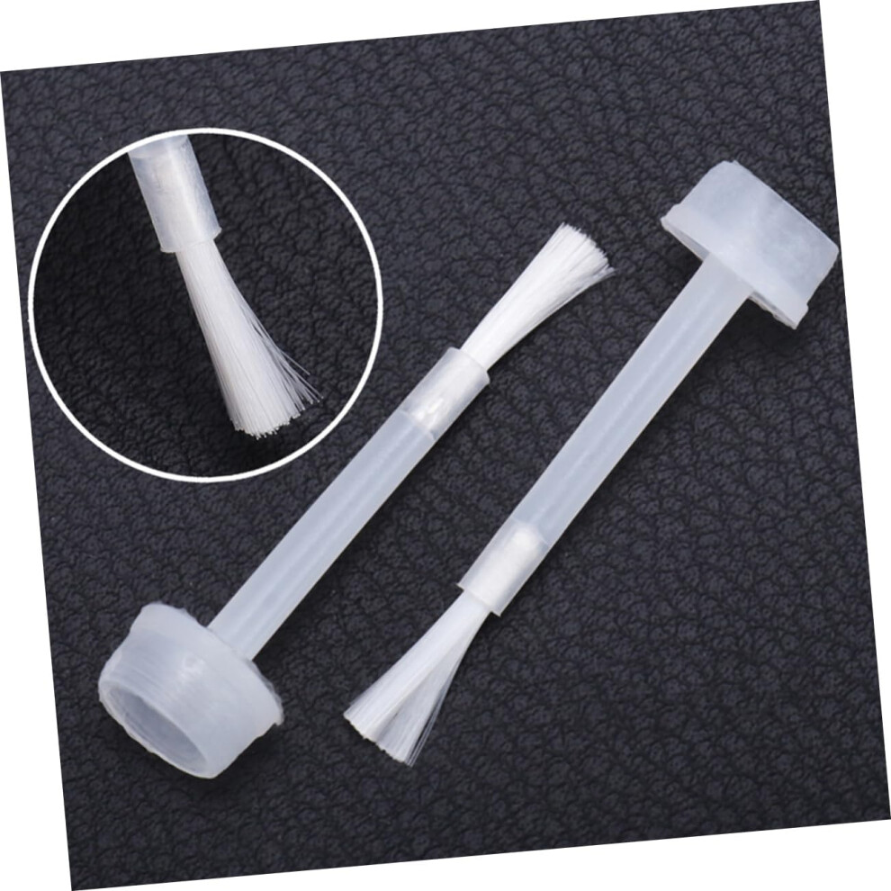 Hkhbjs 400Pcs Nail Polish Replacement Brush Set Liquid Gel Applicator Manicure Tool