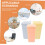 4pcs Trash Can Covered Garbage Can Decorative Tiny Waste Bucket Pen Holder 3